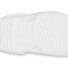 Crocs (GS) Classic Clog Stay Warm Lehké bílé šedé sandály „White Light Grey“ 205977-11H