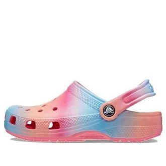 Crocs (GS) Classic Color Dip Clogs „Pink Blue Orange“ 209041-6WA
