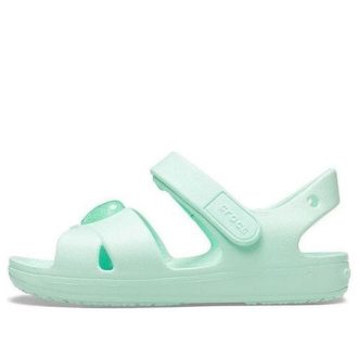 Crocs (GS) Classic Cross-Strap sandály „Mint Green“ 206245-3TI