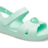 Crocs (GS) Classic Cross-Strap sandály „Mint Green“ 206245-3TI