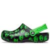 Crocs (GS) Classic Easy Icon Clogs „Black Green“ 207599-001