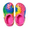 Crocs (GS) Classic Lined TieDye Graphic Clogs „Blue Pink“ 206683-6RW