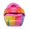 Crocs (GS) Classic Lined TieDye Graphic Clogs „Blue Pink“ 206683-6RW