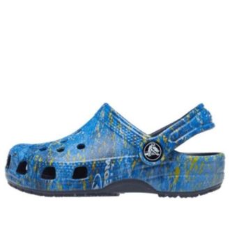 Crocs (GS) Classic Mossy Oak Coastal Clogs „Blue“ 207259-410
