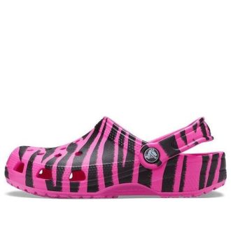 Crocs (GS) Classic Out of This World Clogs „Electric Pink Black“ 206739-6QS