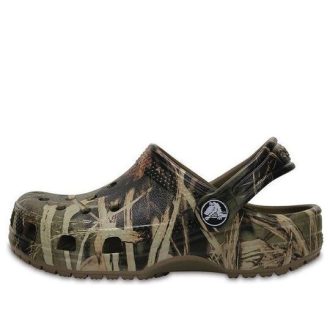 Crocs (GS) Classic Realtree Clogs „Olive Beige“ 204624-260