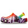 Crocs (GS) Classic Tie Dye Graphic Clogs „Purple Red“ 205451-90H