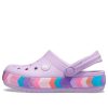 Crocs (GS) Crocband Chevron Beaded Clogs „Lilac Multi“ 207007-5PR