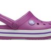 Crocs (GS) Crocband Clogs „Purple White“ 204537-54R