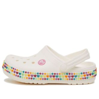 Crocs (GS) Crocband Gem Band dřeváky „White Multi“ 207605-100