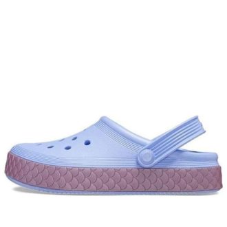Crocs (GS) Crocband IV reflexní dřeváky mořské panny „Blue Pink“ 208578-5Q7