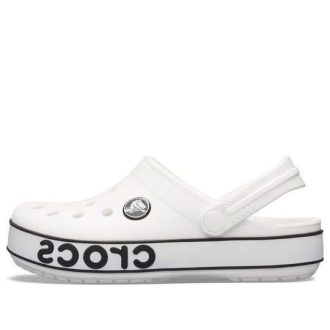 Crocs (GS) Crocband Logo Clogs „White Black“ 206022-103