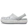 Crocs (GS) Crocband Logo Mania Clogs „Grey Silver“ 205992-00J