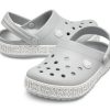 Crocs (GS) Crocband Logo Mania Clogs „Grey Silver“ 205992-00J