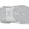 Crocs (GS) Crocband Logo Mania Clogs „Grey Silver“ 205992-00J