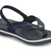 Crocs (GS) Crocband páskové sandály „Navy Black“ 205777-410