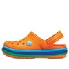 Crocs (GS) Crocband Rainbow Band dřeváky „Orange Blue“ 205205-80O