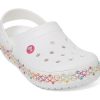 Crocs (GS) Crocband strečový náhrdelník Clog „White Multi“ 208269-94S