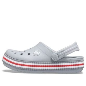 Crocs (GS) Crocband Varsity Clogs „Grey Red“ 207008-007