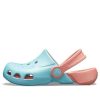 Crocs (GS) Electro Back Strap Clogs s kulatou špičkou „Blue Pink“ 10400-4JF
