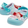 Crocs (GS) Fun Lab Dřeváky Disney Little Mermaid „Sky Blue White“ 206281-4O9