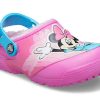 Crocs (GS) Fun Lab Disney Minnie lemované dřeváky „Pink Blue“ 206554-6QQ