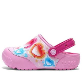 Crocs (GS) Fun Lab Heart Lights Clogs „Pink Blue“ 205648-6I2