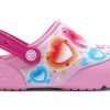 Crocs (GS) Fun Lab Heart Lights Clogs „Pink Blue“ 205648-6I2