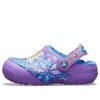 Crocs (GS) Fun Lab lemované zmrazené dřeváky „Purple Blue“ 205292-510