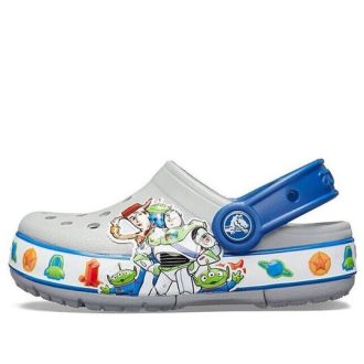 Crocs (GS) FunLab Disney Toy Story dřeváky „Světle šedé modré“ 205498-007