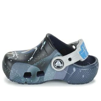 Crocs (GS) FunLab Star Wars klasické dřeváky „Black Blue“ 204115-410