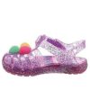 Crocs (GS) Isabella Glitter Flat Sandals „Purple Pink“ 205038-518