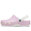 Crocs (GS) Klasické dřeváky „Pink White“ 209161-6S0