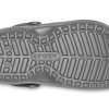 Crocs (GS) Klasické lemované dřeváky „Břidlicově šedá Smoke“ 203506-0EX