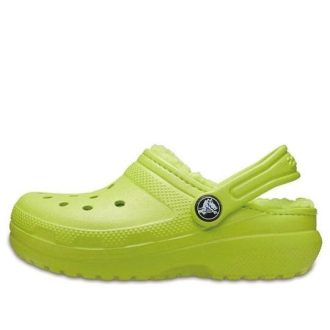 Crocs (GS) Klasické lemované dřeváky „Green“ 203506-3TX