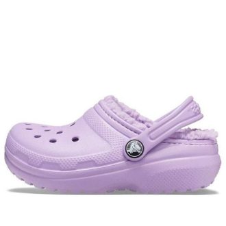 Crocs (GS) Klasické lemované dřeváky „Lilac“ 203506-5PR