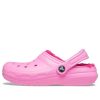 Crocs (GS) Klasické lemované dřeváky „Taffy Pink“ 207010-6SW