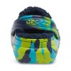 Crocs (GS) Klasické lemované mramorované dřeváky „Blue Tie Dye“ 207238-4HQ