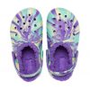 Crocs (GS) Klasické lemované mramorované dřeváky „Neon Purple Multi“ 207238-573