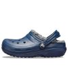 Crocs (GS) Klasický lemovaný třpytivý dřevák „Blue“ 207010-459