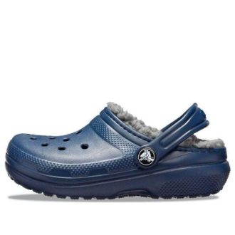 Crocs (GS) Klasický lemovaný třpytivý dřevák „Blue“ 207010-459