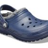 Crocs (GS) Klasický lemovaný třpytivý dřevák „Blue“ 207010-459