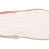 Crocs (GS) Klasické lemované třpytivé dřeváky „Gold Pink“ 207462-2UB