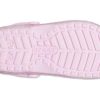 Crocs (GS) Klasické lemované třpytivé dřeváky „Pink“ 207463-6S0