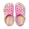 Crocs (GS) Klasické mramorové dřeváky „Pink Yellow“ 207002-6SO