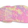 Crocs (GS) Klasické mramorové dřeváky „Pink Yellow“ 207002-6SO