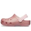 Crocs (GS) klasické třpytivé dřeváky „Rose Pink“ 205441-682