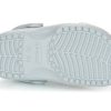 Crocs (GS) klasické třpytivé dřeváky „Silver“ 205441-040