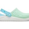 Crocs (GS) LiteRide dřeváky „Neo Mint White“ 205964-3TM