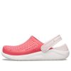 Crocs (GS) LiteRide dřeváky „White Pink“ 205964-6EW